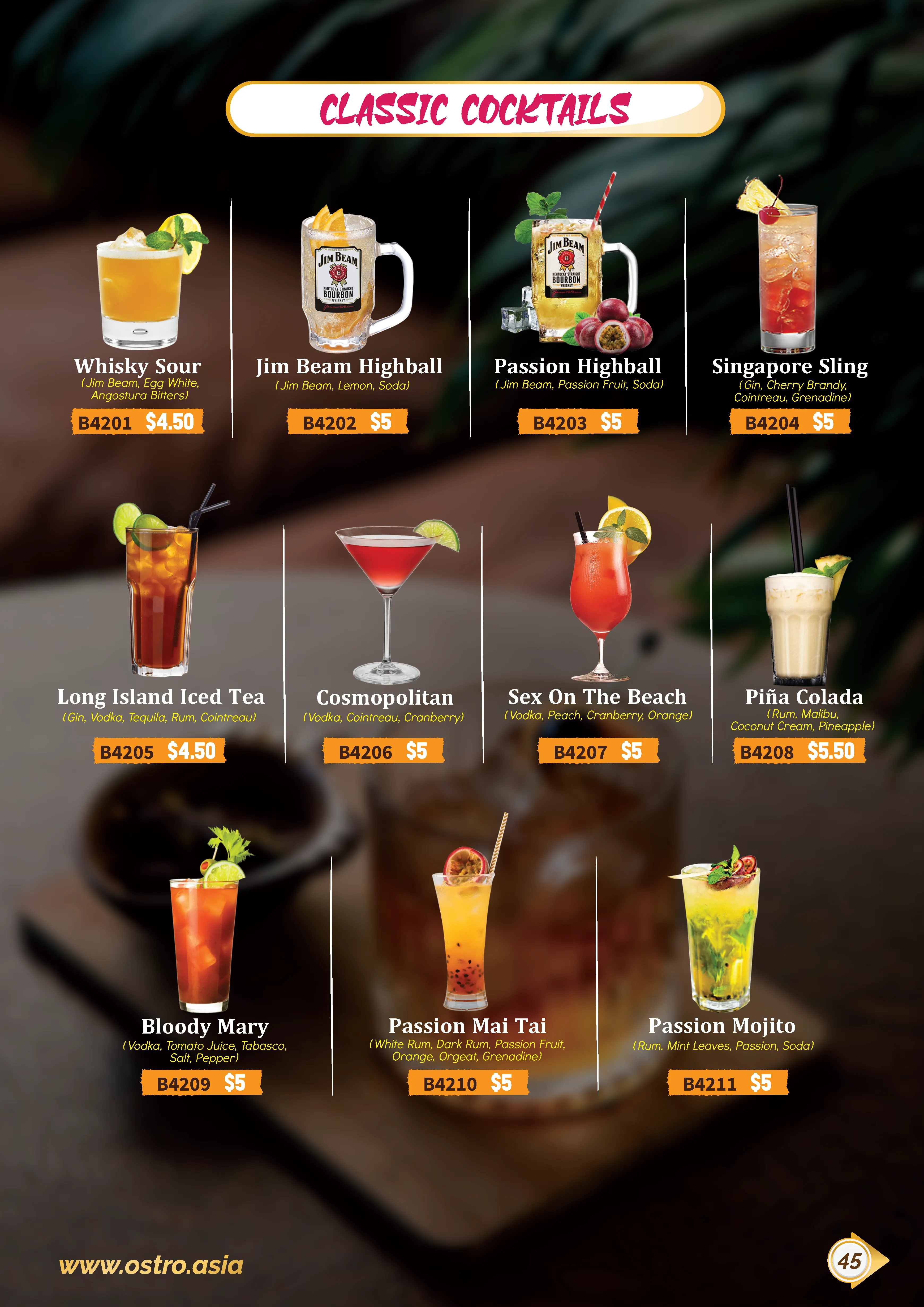 Drinks Menu 14